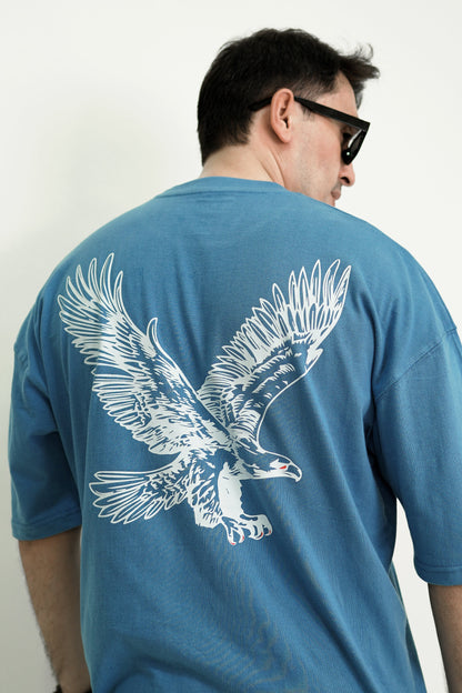 – BLUE PIGEON OVERSIZED TEES –